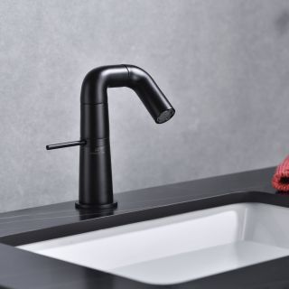 Смеситель для раковины Haiba HB10813-7 чёрный матовый